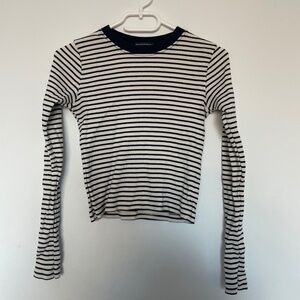 Striped Long Sleeve Brandy Melville top